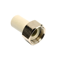 Холендър с месинг Wavin, Ф20mm, 3/4"