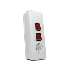 Бойлерно табло с контакт НК, 16A/250V, вгр. монтаж