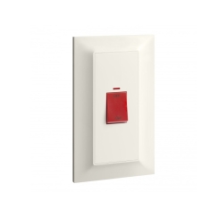 Бойлерен ключ с индикация Legrand Belanko S, 45A, крем