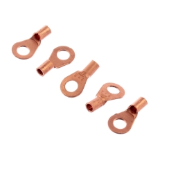 Кабелна обувка, медна, щанцована, 4mm2, Ф5mm