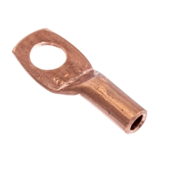 Кабелна обувка, медна, тръбна, 16mm2, Ф10mm