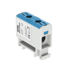 Тунелна клема Morek OTL35 1x, 1P, 135A, 2.5-35mm2, 1kV, синя