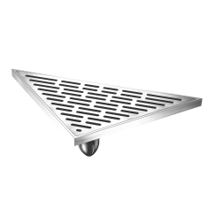 Сифон триъгълен Magdrain PTC001Q5, 150x210mm, инокс, 36l/min