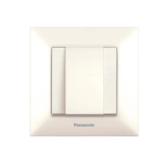 Кабелен извод Panasonic Arkadia Slim, крем