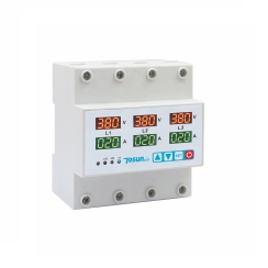 Модулно защитно реле Tosun TDP2-3, 3P, 63A