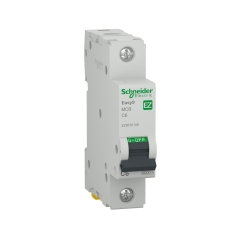 Миниатюрен АП Schneider Easy9 1P, 6A, крива C