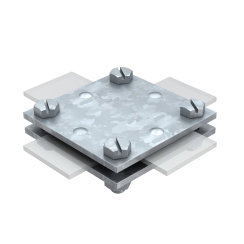 Кръстовиден съединител без междинна планка, 30mm, ST FT