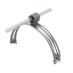 Покривен държач за проводник за керемиди на билото на покрива, 185-260mm, Rd 8-10, A2