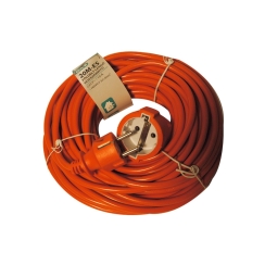 Удължител Gao PVC, 3x1mm2, 20m, оранжев