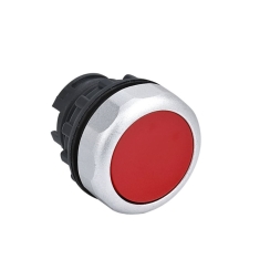 Несветещ бутон Chint NP8-01BN, 1NC, червен