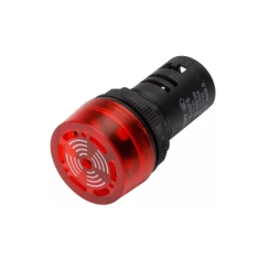 LED сигнална лампа със зумер Chint ND16-22FS, 220VAC