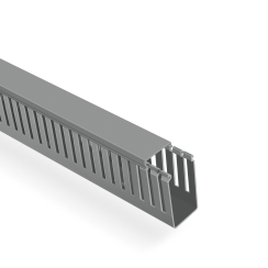 Перфориран кабелен канал, 40x60mm, 1m, сив