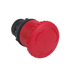 Бутон стоп-гъба със задържане Chint NP8-01ZS, Ф40mm, 1NC