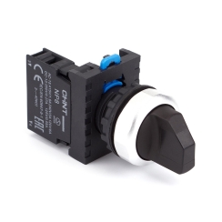 Трипозиционен ключ Chint NP8-20X, 2NO, черен