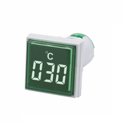 LED Индикатор Tosun AD22-ST, термометър със сензор, -20 - +199C, червен