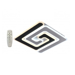 LED Плафон D-iL Black-White с дистанционно, 107W, 3000-6500K
