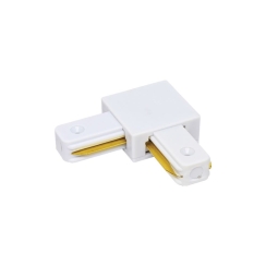 Аксесоар за релсови системи Vivalux конектор L, бял