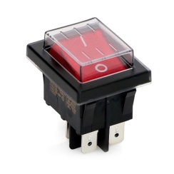 Ключе за бойлер светещо за вграждане с рамка и уплътнител 20A