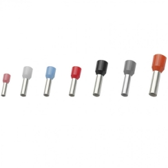 Кабелен накрайник Elematic 1.0mm²/E09C, 100бр, червен