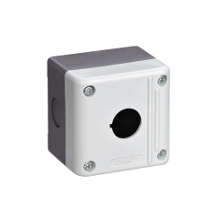 Кутия за бутони Chint NPH1-10, 1 отвор, IP54, сива