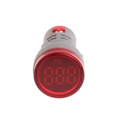 LED Индикатор Честотомер 50-60Hz, червен, Ф22.3