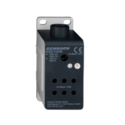 AL Разпределителен блок Schrack, 1P, 125A, вх. 1x50mm², изх. 6x25mm²