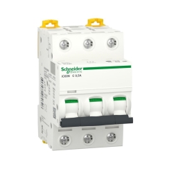 Автоматичен прекъсвач Schneider Acti9 iC60N 3P, 32A, крива C