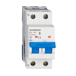 Миниатюрен АП Schrack Amparo 1P+N, 63A, крива C