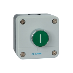 Кнопка Elmark 1 бутон с пружинно връщане EL1-BP102, 1NO, IP65