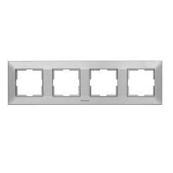 Четворна рамка Panasonic Arkedia Slim, светло сиво