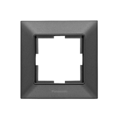 Единична рамка Panasonic Arkedia Slim,тъмно сиво- антрацит