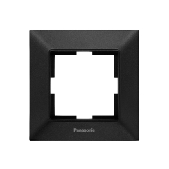 Единична рамка Panasonic Arkedia Slim, черна