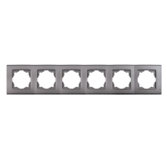 Рамка за 6 модула Viko Linnera Life, сива