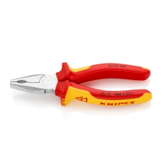 Комбинирани хромирани клещи Knipex 03 06 160 VDE, 1000V, 160mm