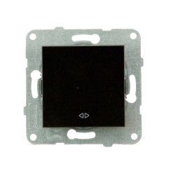 Механизъм кръстат ключ сх. 7 Panasonic Karre Plus, черен