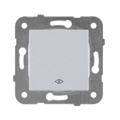 Механизъм кръстат ключ сх. 7 Panasonic Karre Plus, светло сив