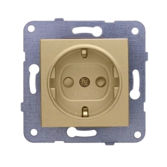 Механизъм контакт шуко Panasonic Karre Plus, бронз