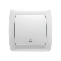 Девиаторен ключ сх. 6 Viko Carmen, бял