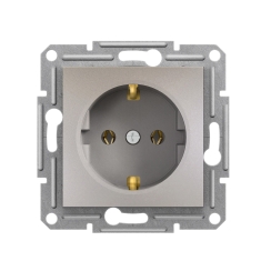 Механизъм контакт шуко Schneider Asfora, бронз