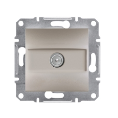 Механизъм ТВ крайна розетка 1dB Schneider Asfora, бронз