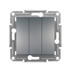 Механизъм троен ключ Schneider Asfora, стомана