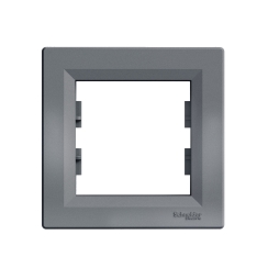 Единична рамка Schneider Asfora, стомана