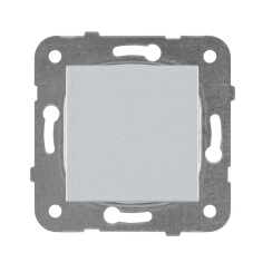 Механизъм единичен ключ СХ-1 Panasonic Karre Plus, светло сив