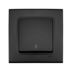 Девиаторен ключ сх. 6 Viko Linnera Life, черен