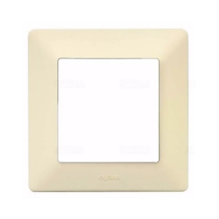 Декоративна единична рамка Legrand Valena Life, бежов/крем