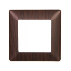 Декоративна единична рамка Legrand Valena Life, Тъмно дърво
