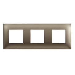 Декоративна рамка bticino Classia, 2+2+2 модула, титан