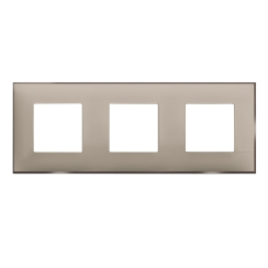 Декоративна рамка bticino Classia, 2+2+2 модула, крем сатен