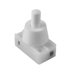 Прекъсвач с бутон Vivalux E63/A/N, 250V, бял