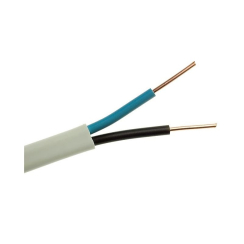 Плосък инсталационен безмостов кабел E-YDYp 2x1mm²